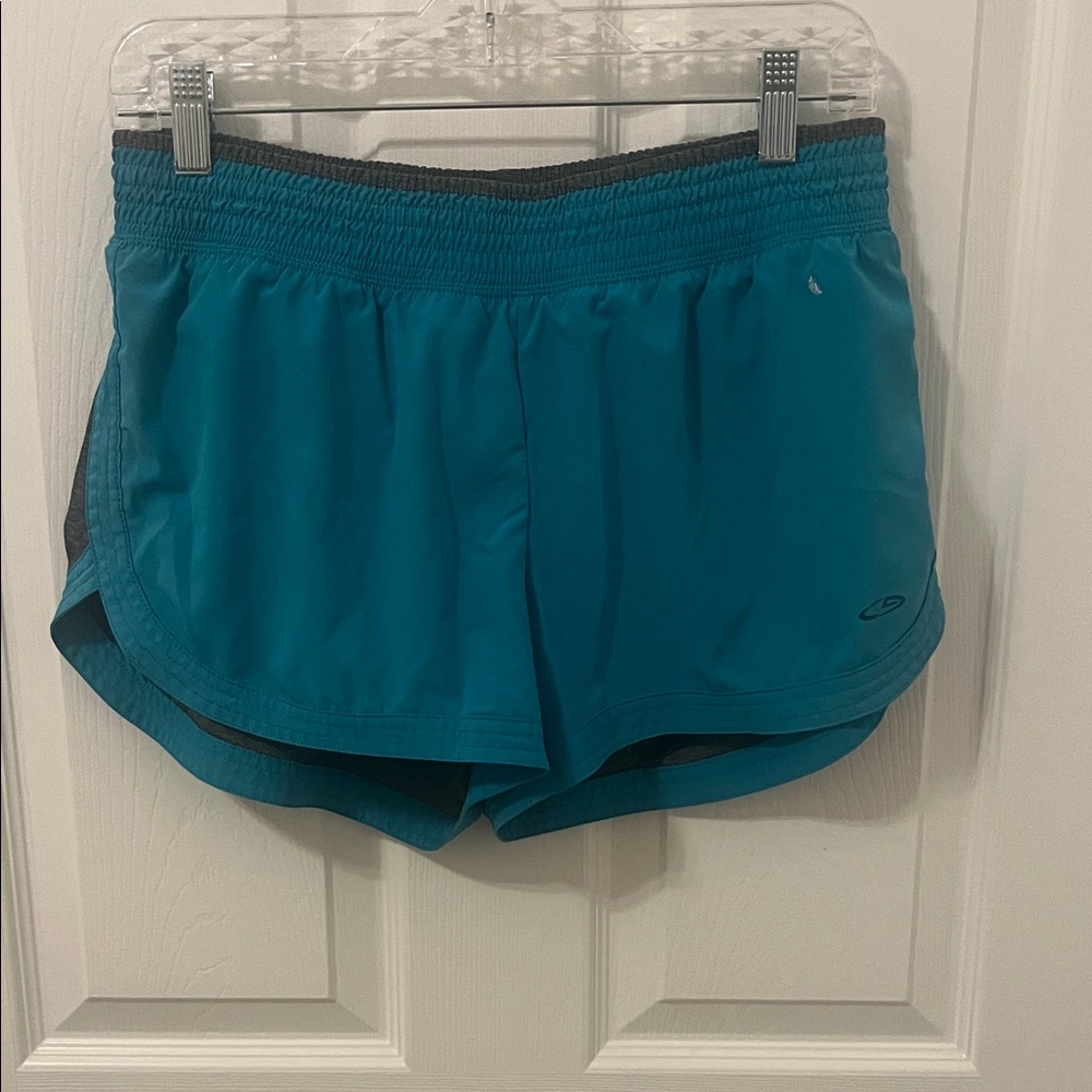 Champion Teal Women's Athletic Shorts